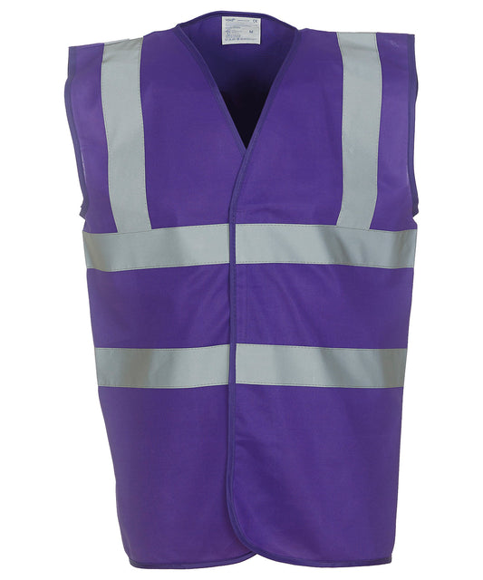 Yoko HVW100 Unisex Two Tone Class 1 Waistcoat/Work Safety Protective Gear Main color - COOZO