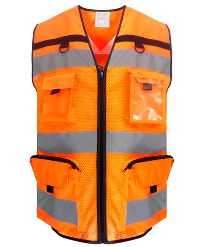 Yoko HVW108 HI-VIS RIP STOP TOOL VEST