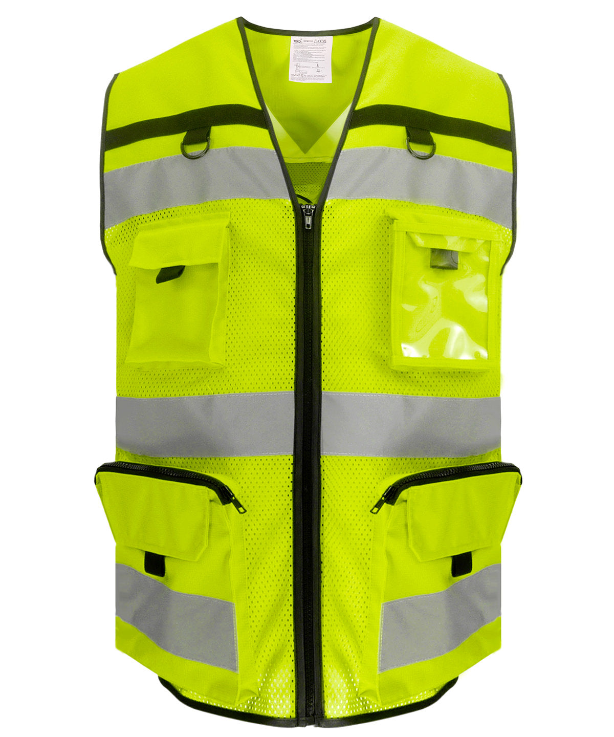 Yoko HVW108 HI-VIS RIP STOP TOOL VEST