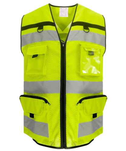Yoko HVW108 HI-VIS RIP STOP TOOL VEST