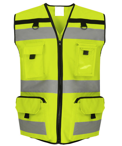 Yoko HVW108 HI-VIS RIP STOP TOOL VEST