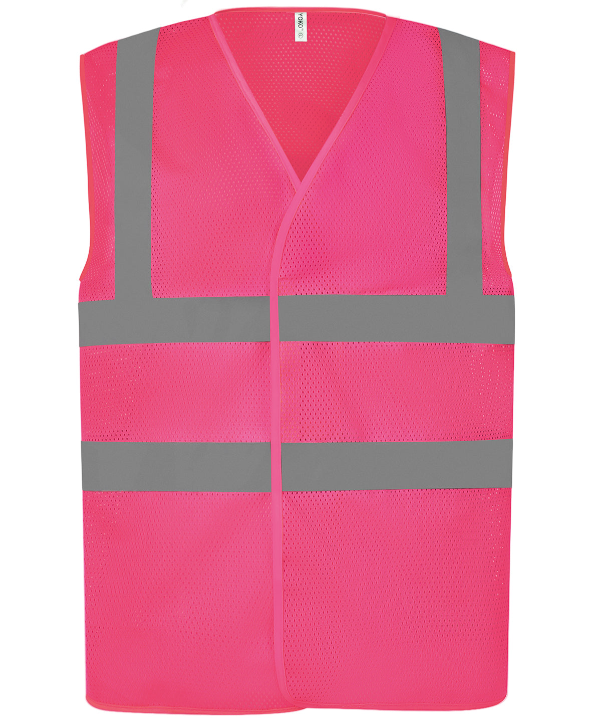 Yoko HVW120 Unisex Top cool open mesh 2-band-and-braces waistcoat vest/jacket - COOZO