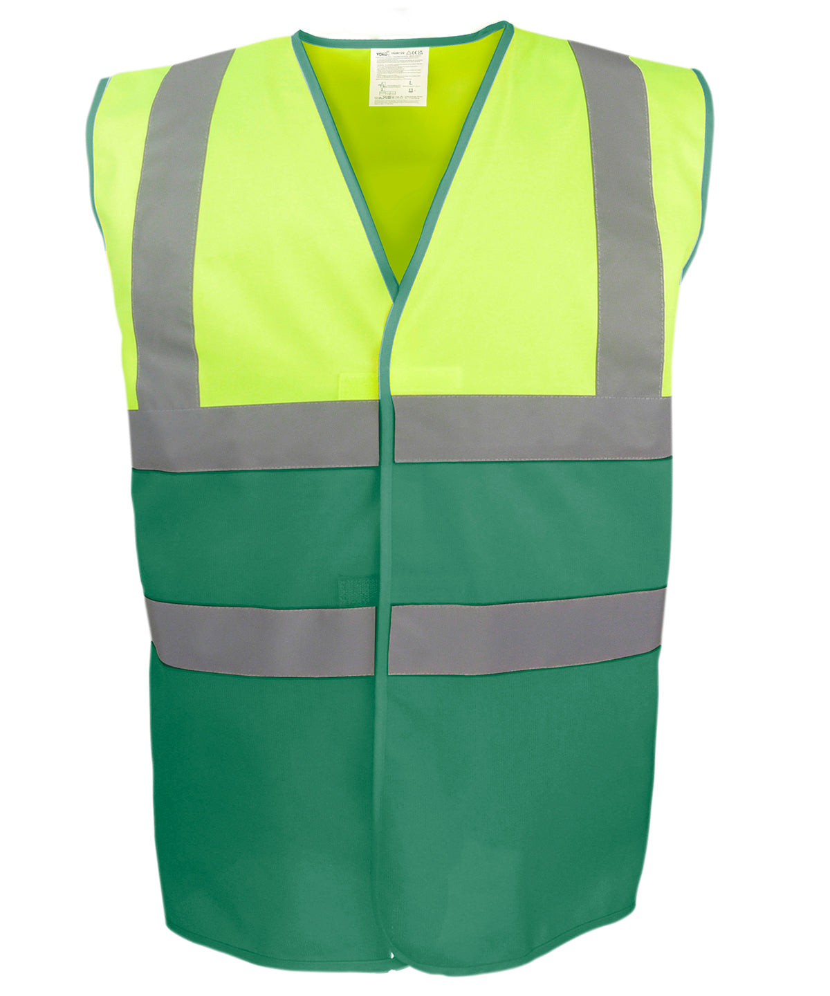 Yoko HVW122 HI-VIS TWO TONE WAISTCOAT