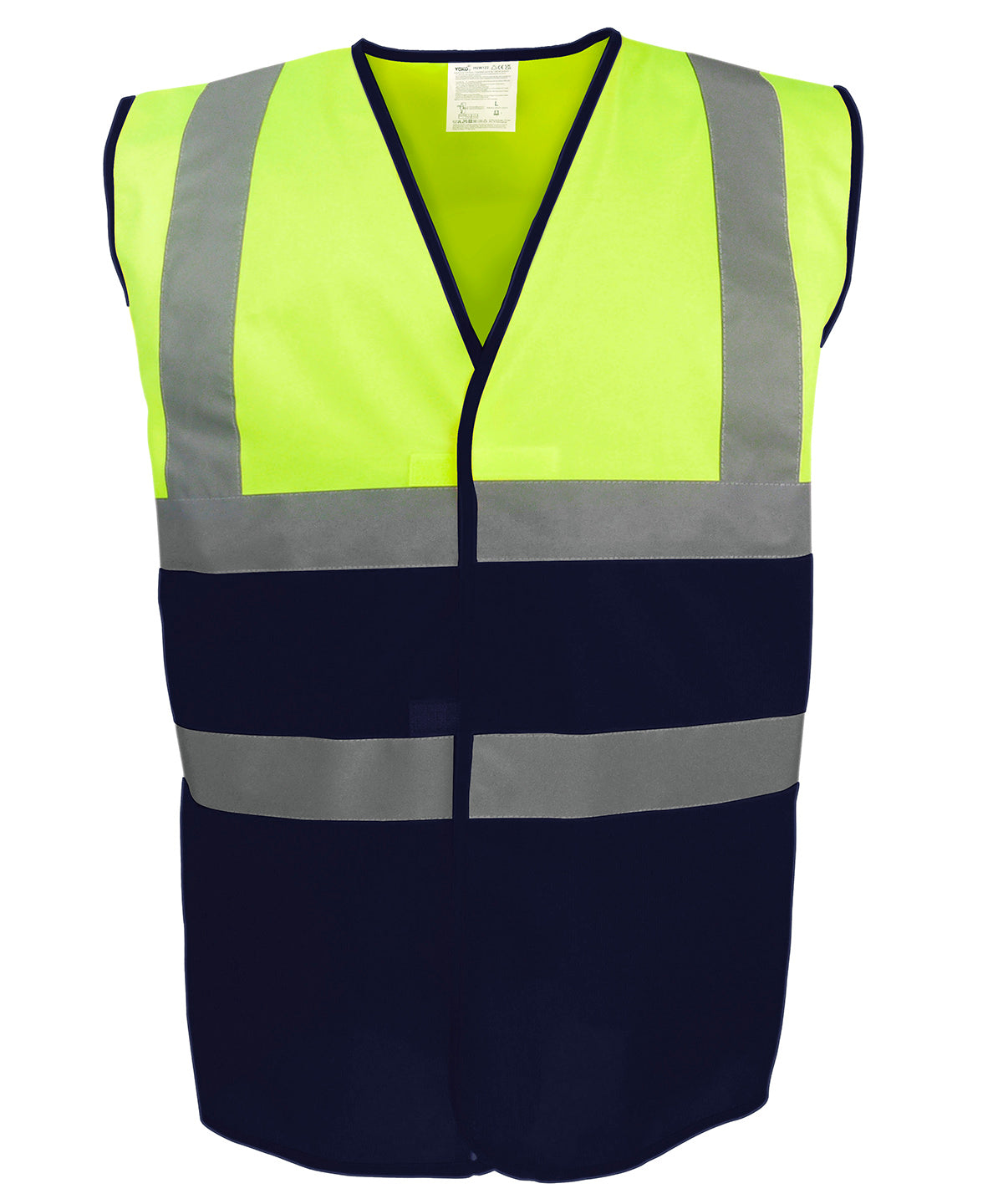 Yoko HVW122 HI-VIS TWO TONE WAISTCOAT