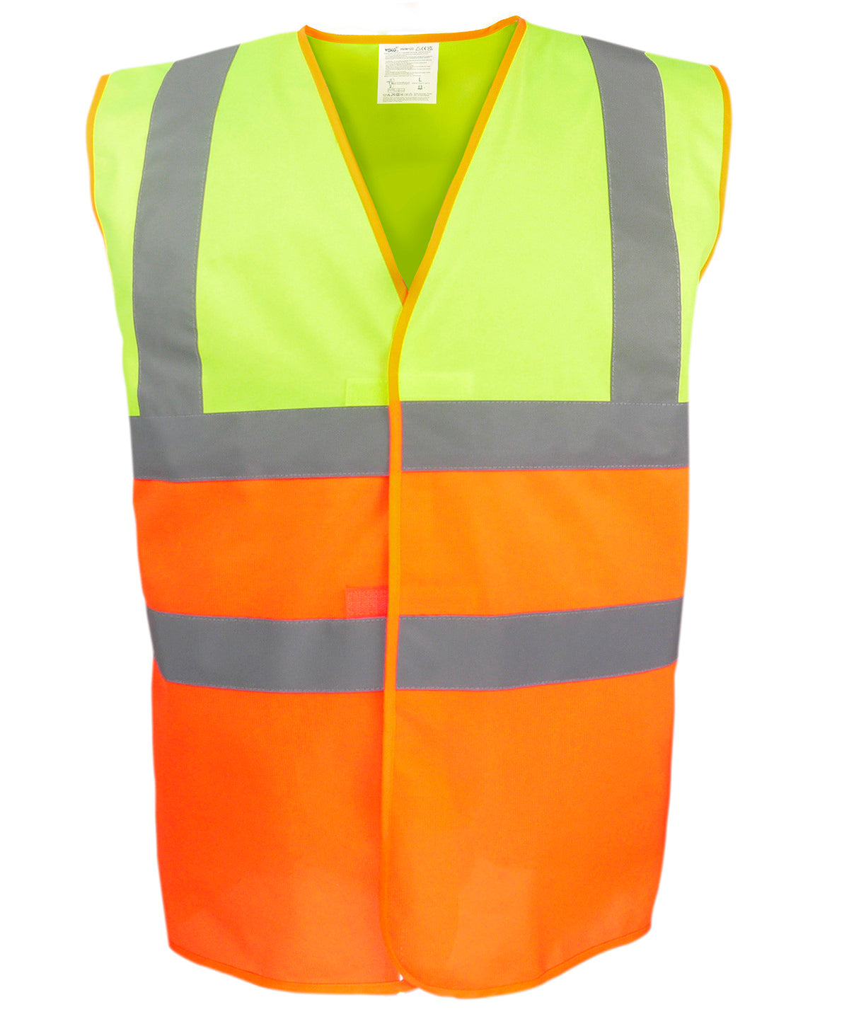 Yoko HVW122 HI-VIS TWO TONE WAISTCOAT