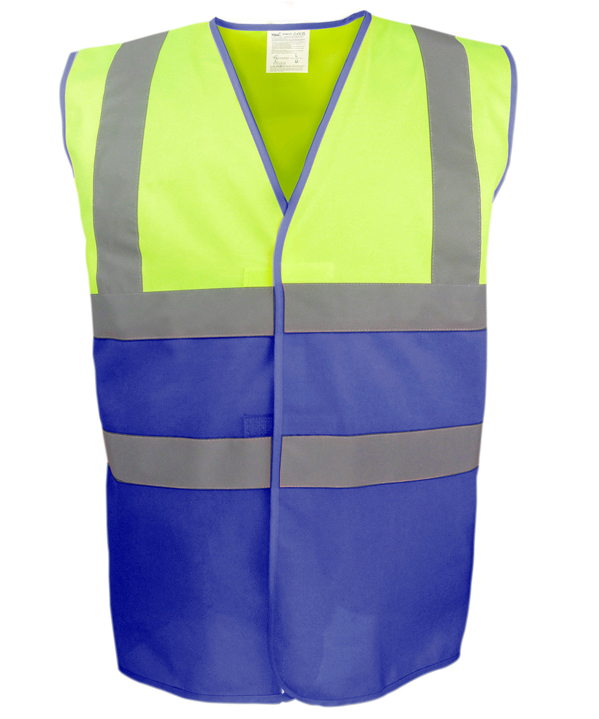 Yoko HVW122 HI-VIS TWO TONE WAISTCOAT