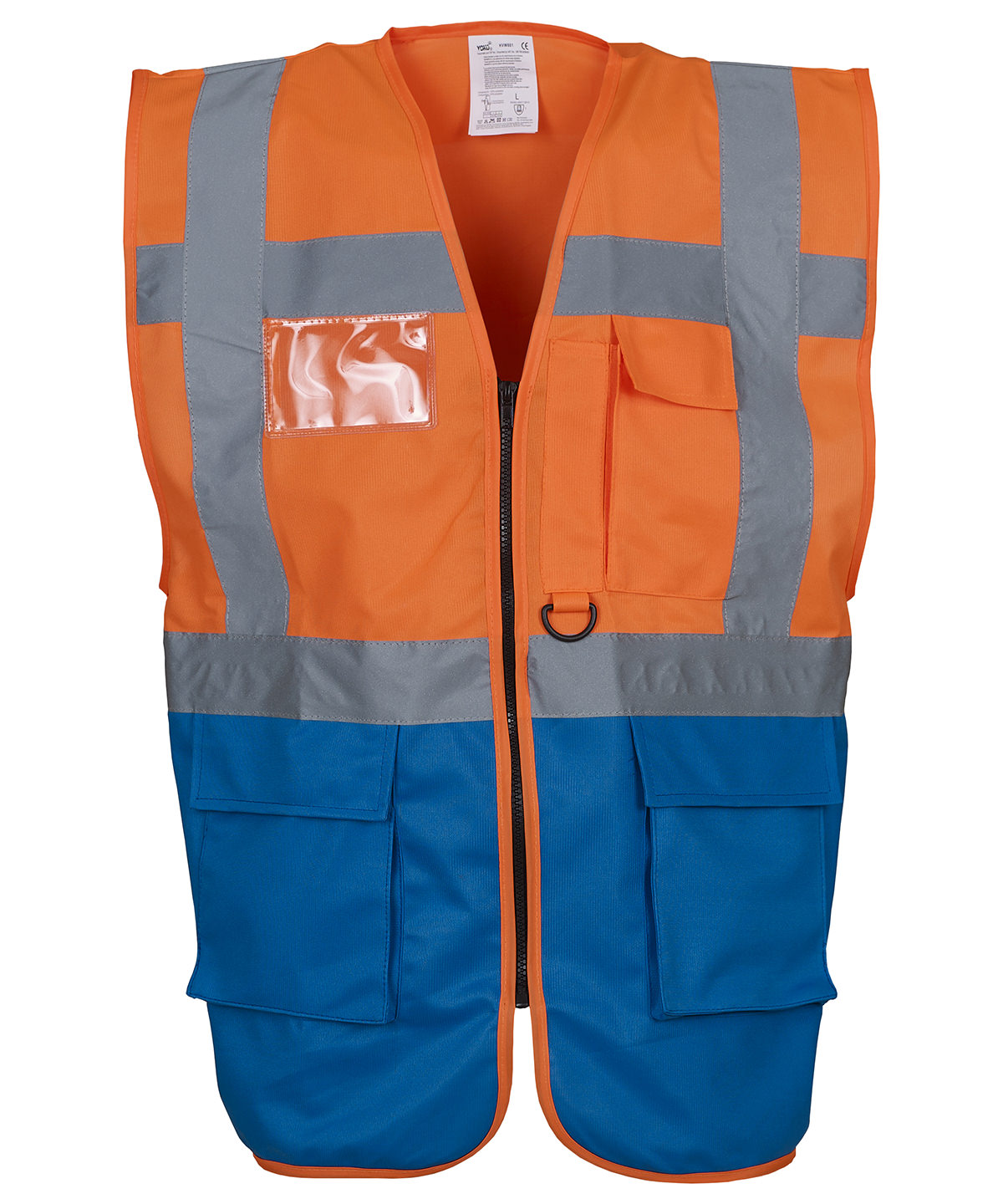 Yoko HVW801 Hi-Vis Executive Waistcoat/Vests 100% Polyester Other color - COOZO