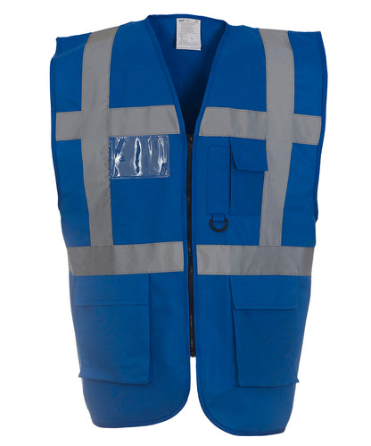 Yoko HVW801 Hi-Vis Executive Waistcoat/Vests 100% Polyester Main color - COOZO