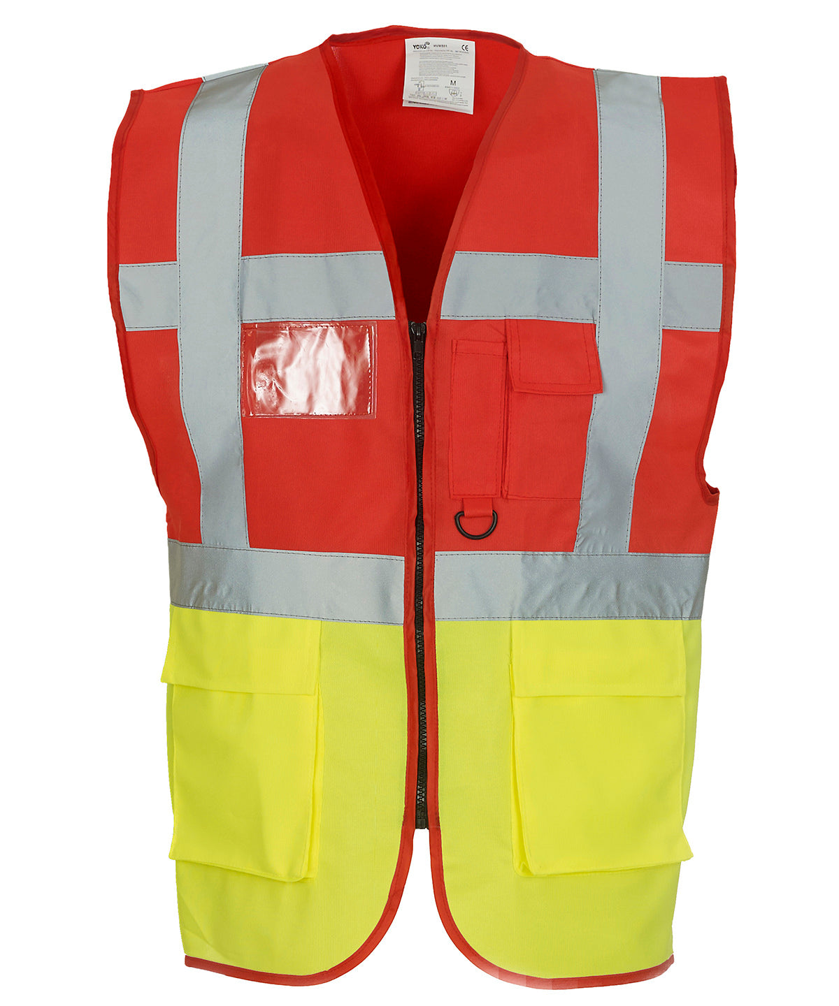 Yoko HVW801 Hi-Vis Executive Waistcoat/Vests 100% Polyester Other color - COOZO