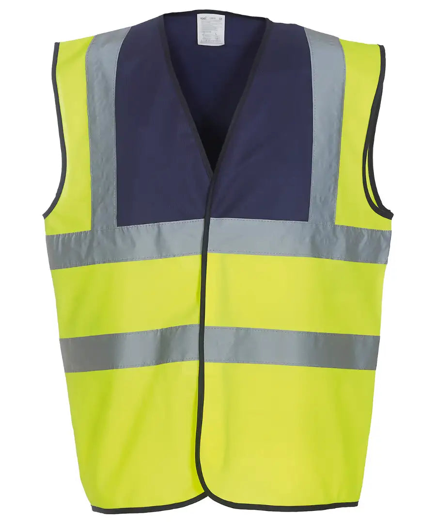 Yoko HVW100 Unisex Two Tone Class 1 Waistcoat/Work Safety Protective Gear Other color - COOZO