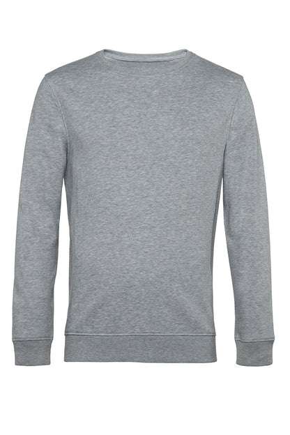 B&C WU31B Men's Organic Crew Neck Sweat Shirt Outlet
