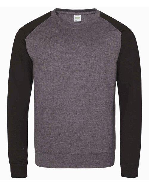 AWDis JH033 Baseball Sweatshirt