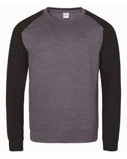 AWDis JH033 Baseball Sweatshirt