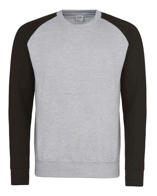 AWDis JH033 Baseball Sweatshirt