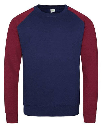 AWDis JH033 Baseball Sweatshirt