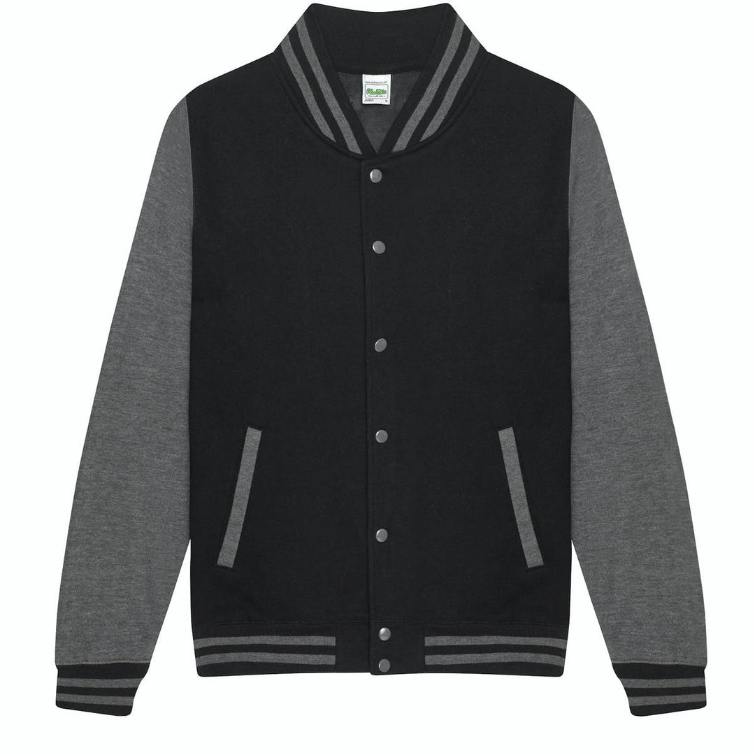 AWDis JH043 Varsity Cotton-poly blend knitted Jacket - COOZO