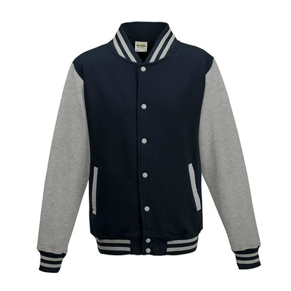 AWDis JH043 Varsity Cotton-poly blend knitted Jacket - COOZO