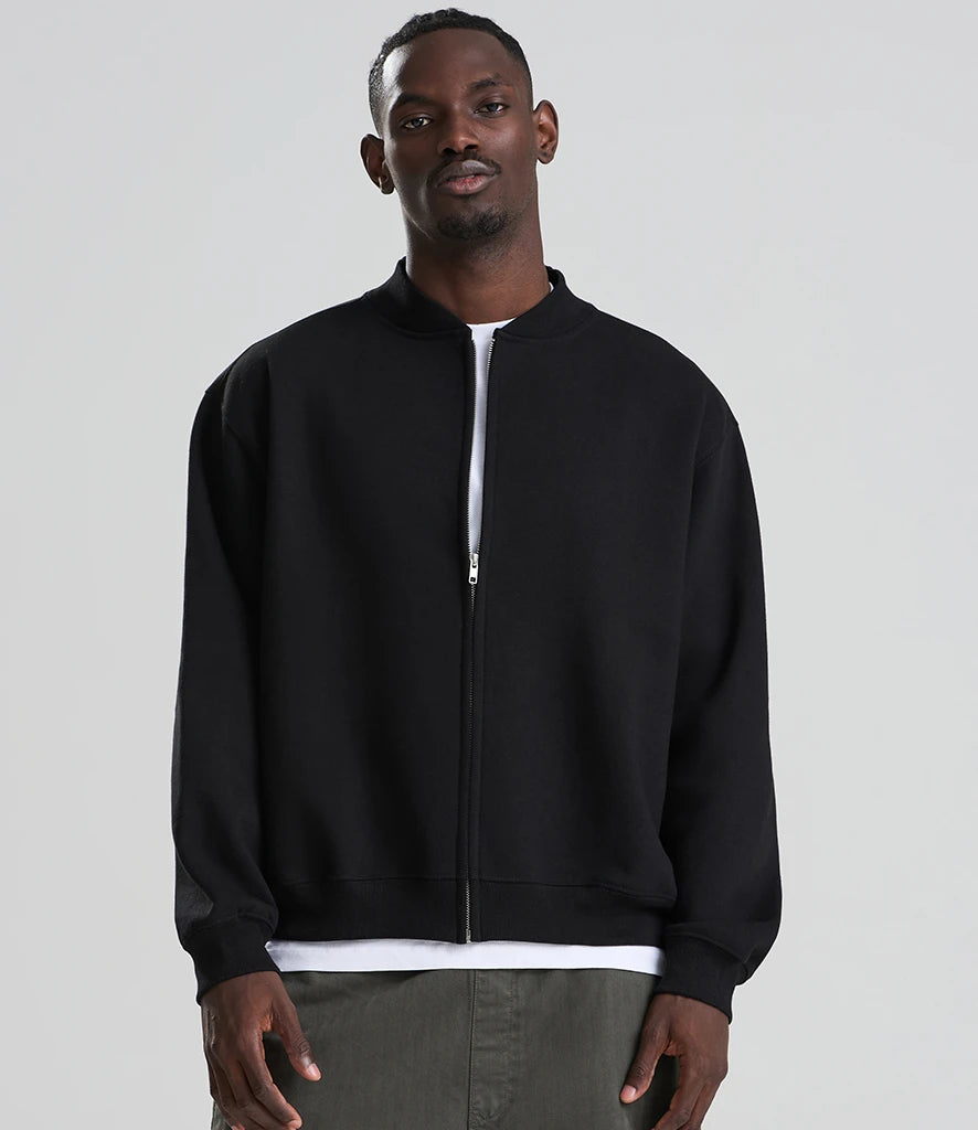 COOZO-AWDis Signature Heavyweight Bomber Sweat Jacket