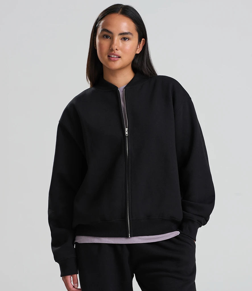 COOZO-AWDis Signature Heavyweight Bomber Sweat Jacket