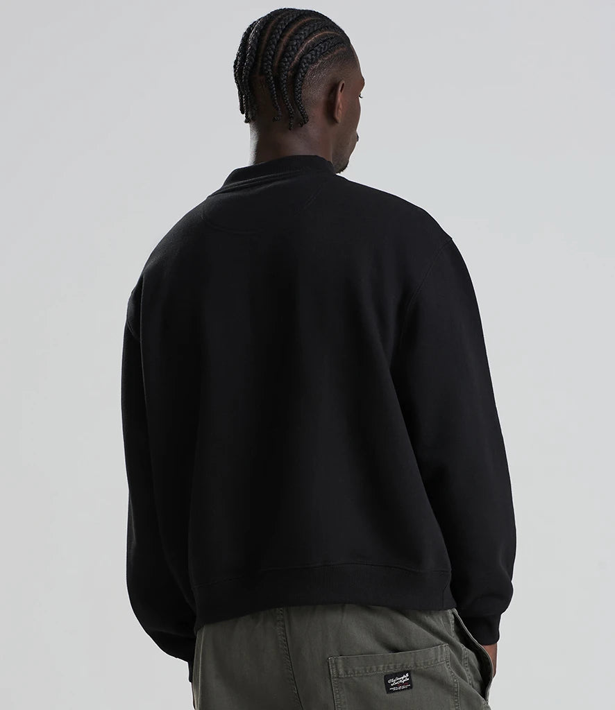 COOZO-AWDis Signature Heavyweight Bomber Sweat Jacket