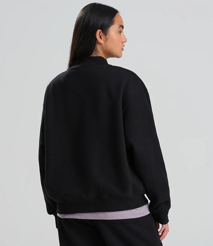 COOZO-AWDis Signature Heavyweight Bomber Sweat Jacket