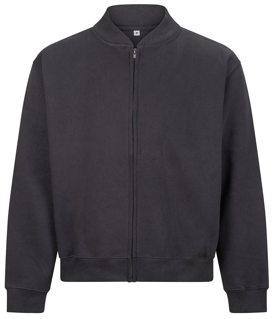 AWDis JH124 Signature Heavyweight Bomber Sweat Jacket - COOZO