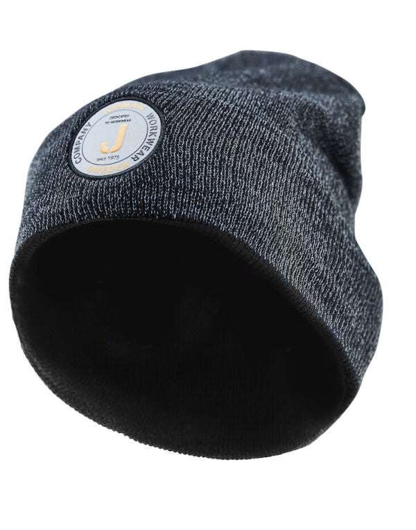 Jobman JM8001 Reflective Knitted Beanie with fold-up 100% Acrylic - COOZO