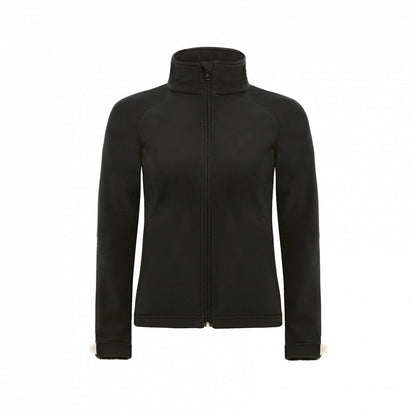 B&C JW937 Women's Hooded Softshell - COOZO