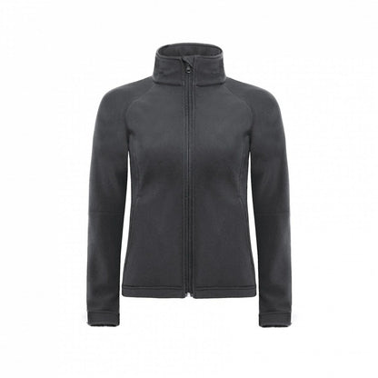 B&C JW937 Women's Hooded Softshell - COOZO
