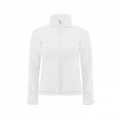 B&C JW937 Women's Hooded Softshell - COOZO