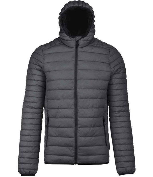 Kariban K6110 Lightweight and warm hooded padded jacket Polyester padding and lining - COOZO