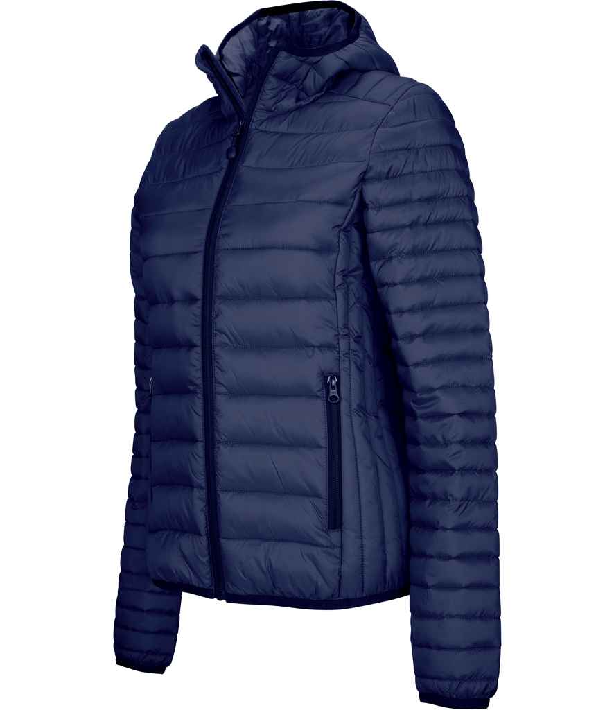 Kariban K6111 Ladies Lightweight Hooded Padded Jacket Polyester padding and lining - COOZO