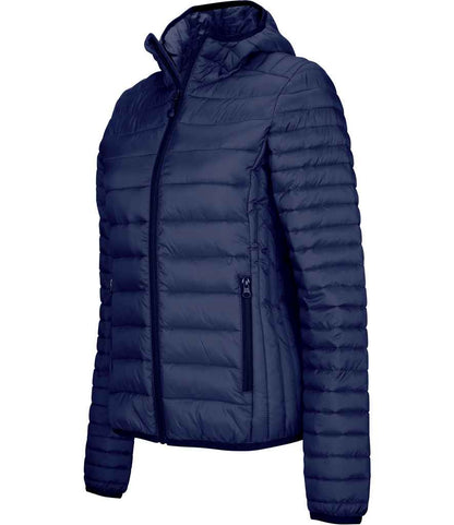 Kariban K6111 Ladies Lightweight Hooded Padded Jacket Polyester padding and lining - COOZO