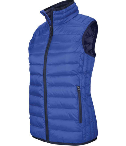 Kariban K6114 Ladies Lightweight Padded Bodywarmer Contrast polyester lining - COOZO