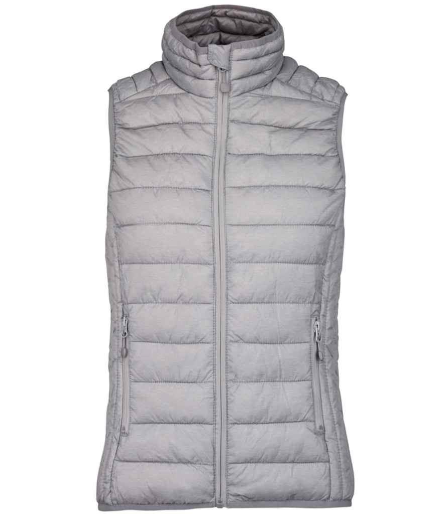 Kariban K6114 Ladies Lightweight Padded Bodywarmer Contrast polyester lining - COOZO