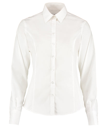 Kustom Kit K743F Business blouse long-sleeved (tailored fit) - COOZO