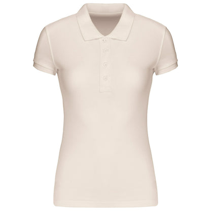 Kariban KB210 Ladies Organic Piqu Polo Shirt Ribbed collar and cuffs 100% organic cotton - COOZO
