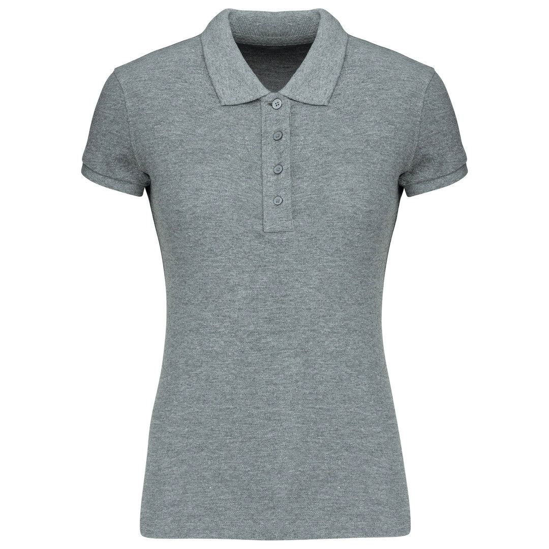 Kariban KB210 Ladies Organic Piqu Polo Shirt Ribbed collar and cuffs 100% organic cotton - COOZO