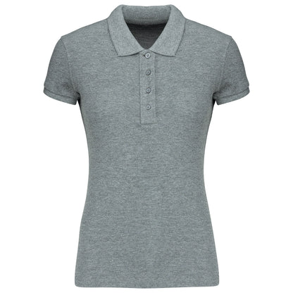 Kariban KB210 Ladies Organic Piqu Polo Shirt Ribbed collar and cuffs 100% organic cotton - COOZO