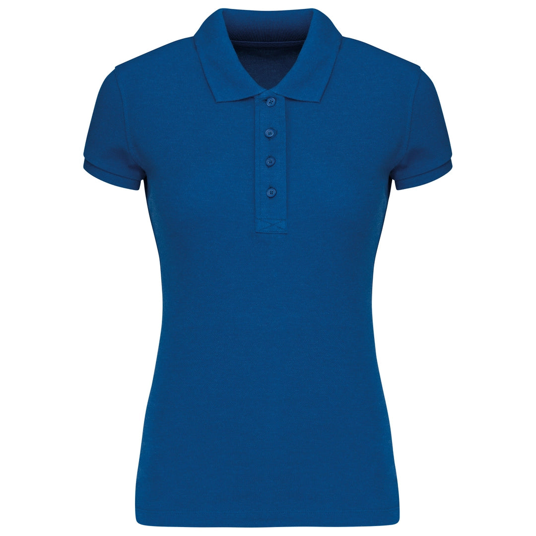 Kariban KB210 Ladies Organic Piqu Polo Shirt Ribbed collar and cuffs 100% organic cotton - COOZO