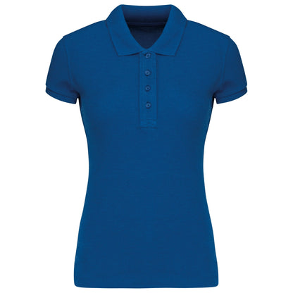 Kariban KB210 Ladies Organic Piqu Polo Shirt Ribbed collar and cuffs 100% organic cotton - COOZO