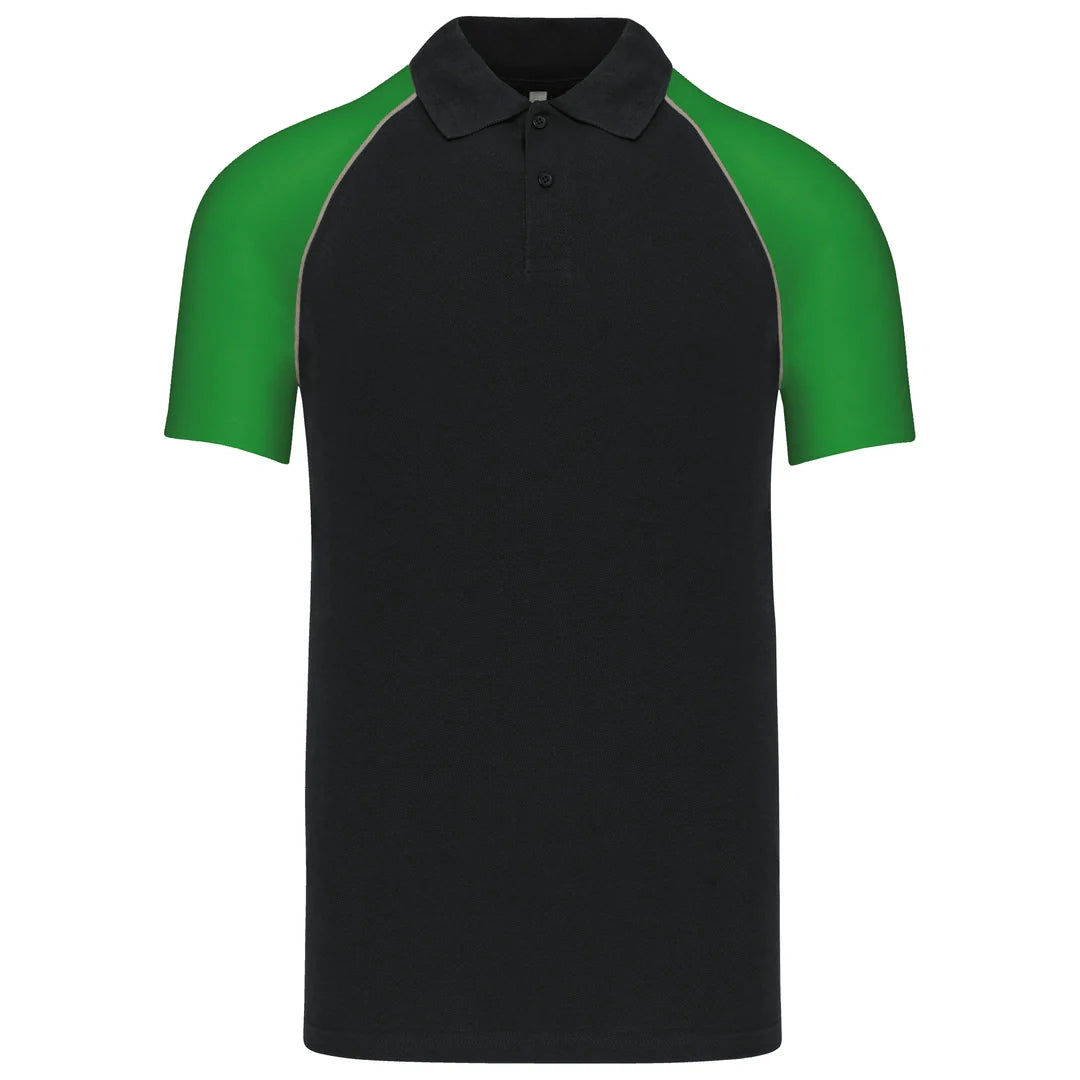 Kariban Baseball Cotton Polo Shirt KB226 - COOZO