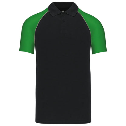 Kariban Baseball Cotton Polo Shirt KB226 - COOZO