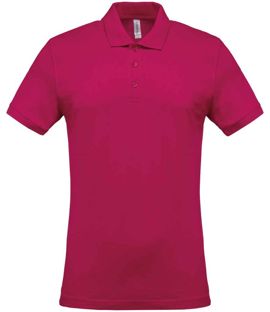 Kariban KB254 Straight fit Short Sleeve Piqu Polo Shirt 100% ringspun combed cotton Light color - COOZO