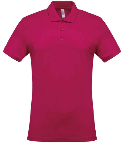 Kariban KB254 Straight fit Short Sleeve Piqu Polo Shirt 100% ringspun combed cotton Light color - COOZO