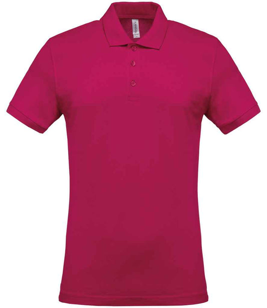 Kariban KB254 Straight fit Short Sleeve Piqu Polo Shirt 100% ringspun combed cotton Light color - COOZO
