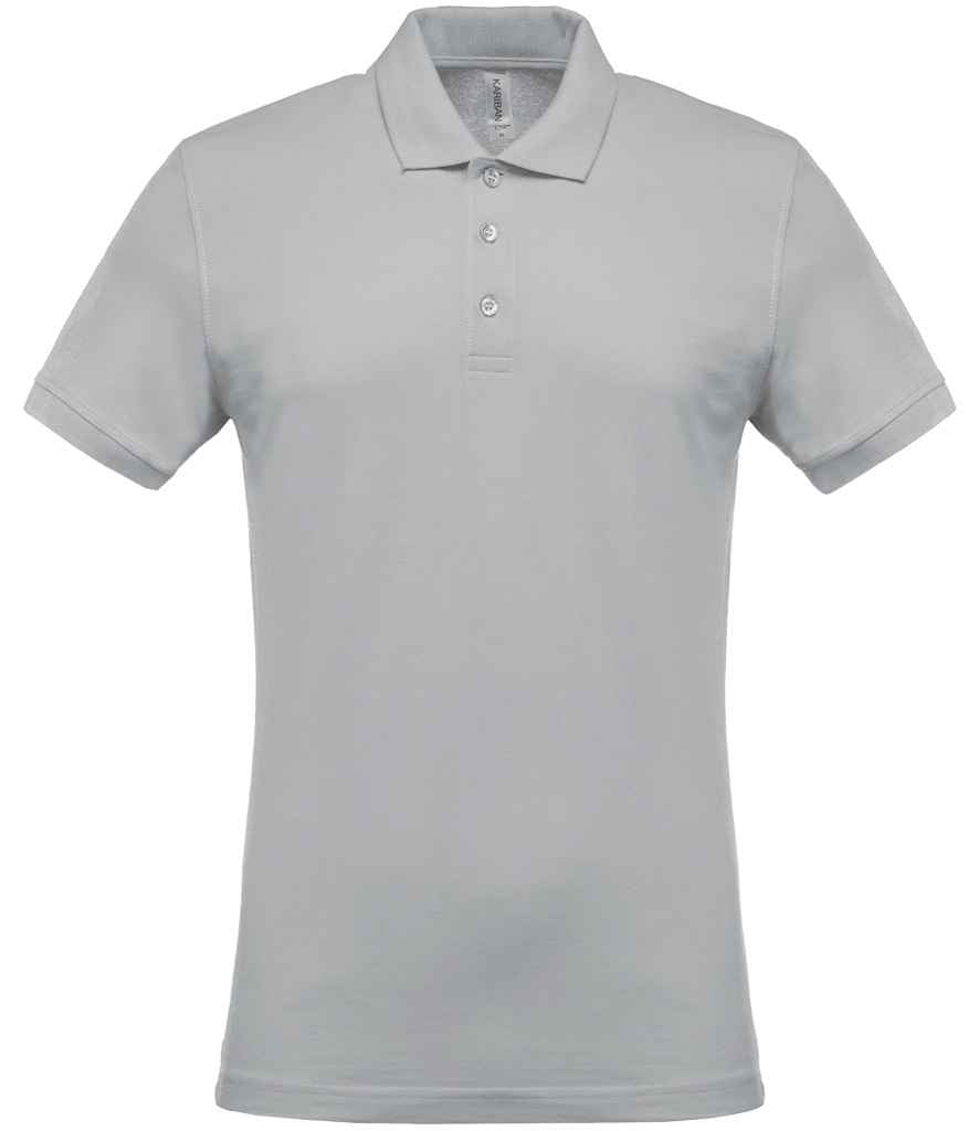 Kariban KB254 Straight fit Short Sleeve Piqu Polo Shirt 100% ringspun combed cotton Light color - COOZO