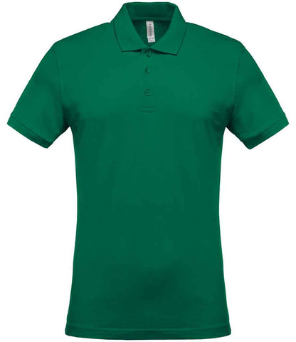 Kariban KB254 Straight fit Short Sleeve Piqu Polo Shirt 100% ringspun combed cotton Light color - COOZO