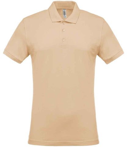 Kariban KB254 Straight fit Short Sleeve Piqu Polo Shirt 100% ringspun combed cotton Light color - COOZO