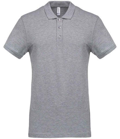 Kariban KB254 Straight fit Short Sleeve Piqu Polo Shirt 100% ringspun combed cotton Light color - COOZO